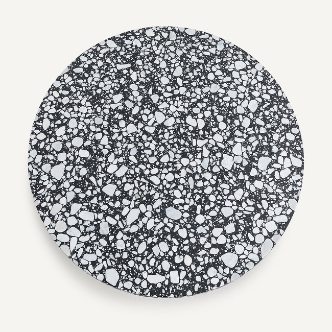 Tablero de mesa de terrazzo 137 cm, Delmo terrazo <span itemprop=