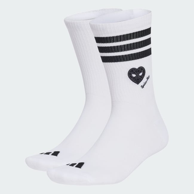 Chaussettes Adidas Marvel Spider-Man Chaussettes Adidas Marvel Spider-Man white / white <span itemprop=