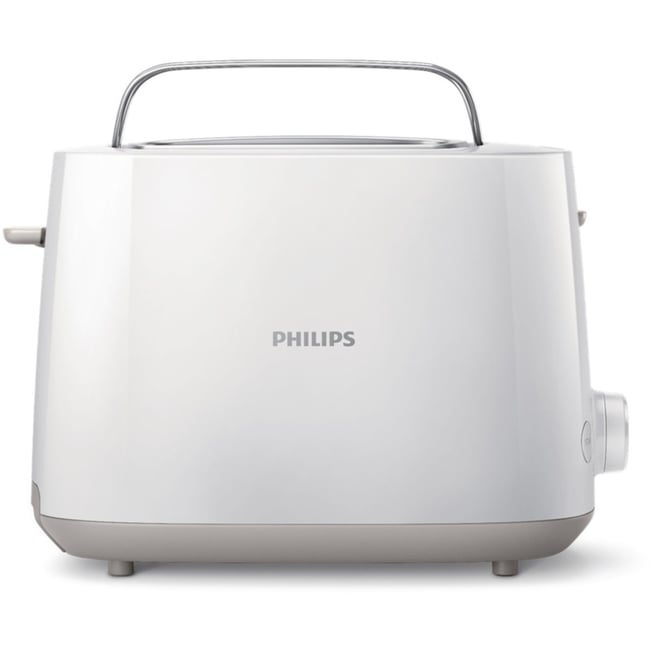 Grille-pain HD2581/00 Toaster blanc Daily, 2 fentes, 830W blanc <span itemprop=