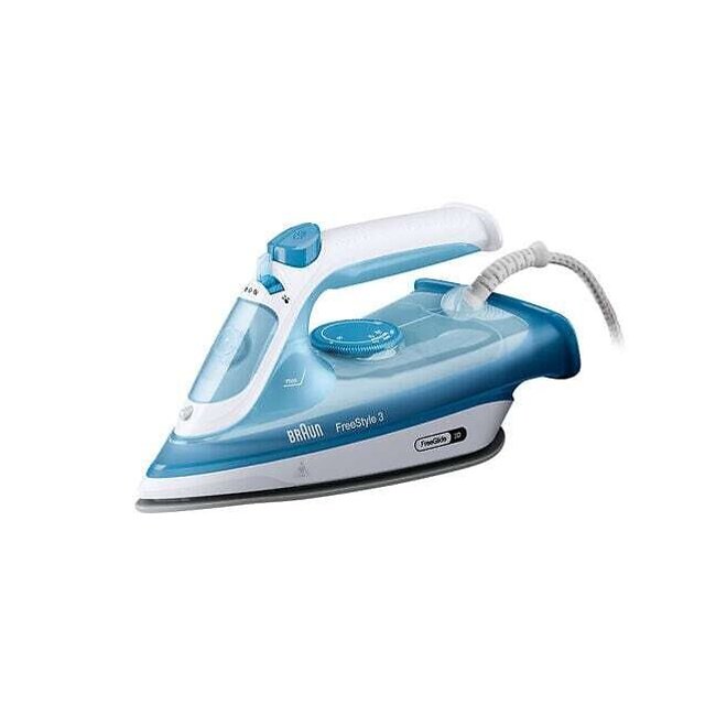 Ferro a Vapor FI3194BK, BRAUN preto/azul <span itemprop=