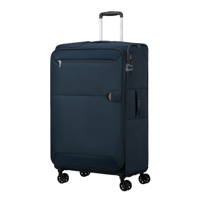 Urbify valise 4 roues taille L navy blue <span itemprop=