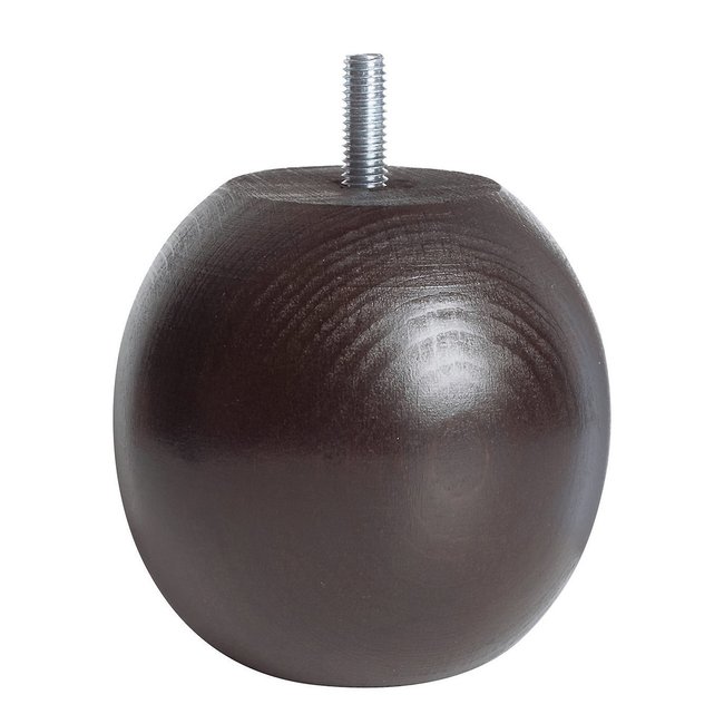 Lot de 4 pieds sommier forme boule, haut. 8 cm - LA REDOUTE INTERIEURS