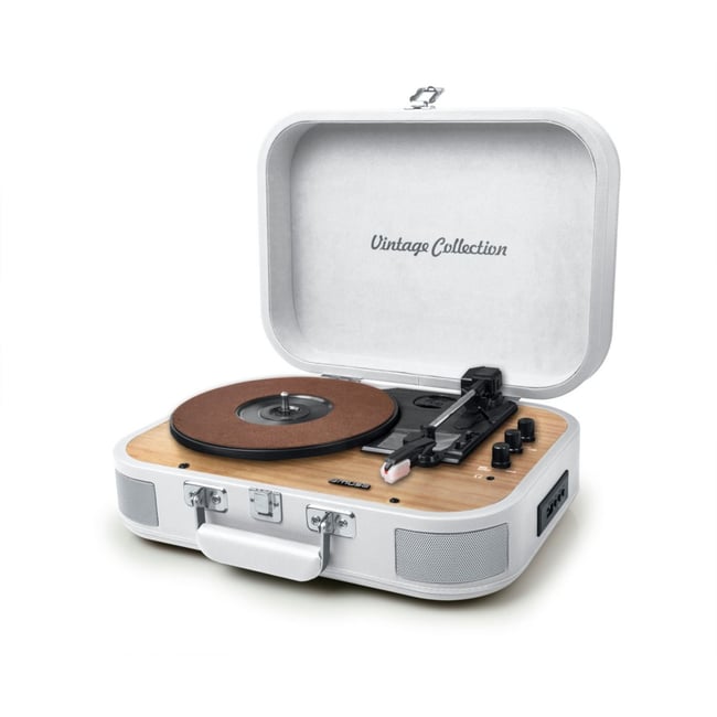 Platine vinyle MT-201 WW blanc <span itemprop=