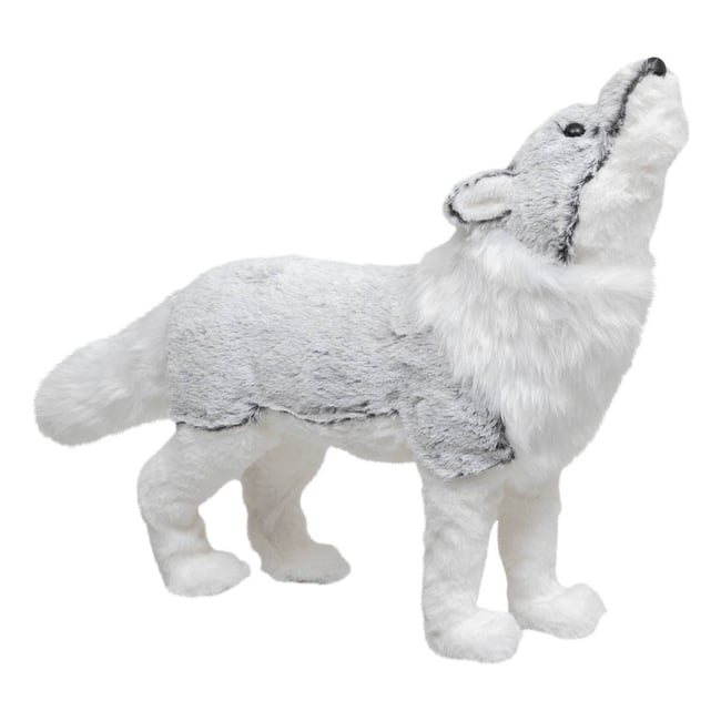 Polyfoam loup blanc 60x45cm Couleur blanc <span itemprop=
