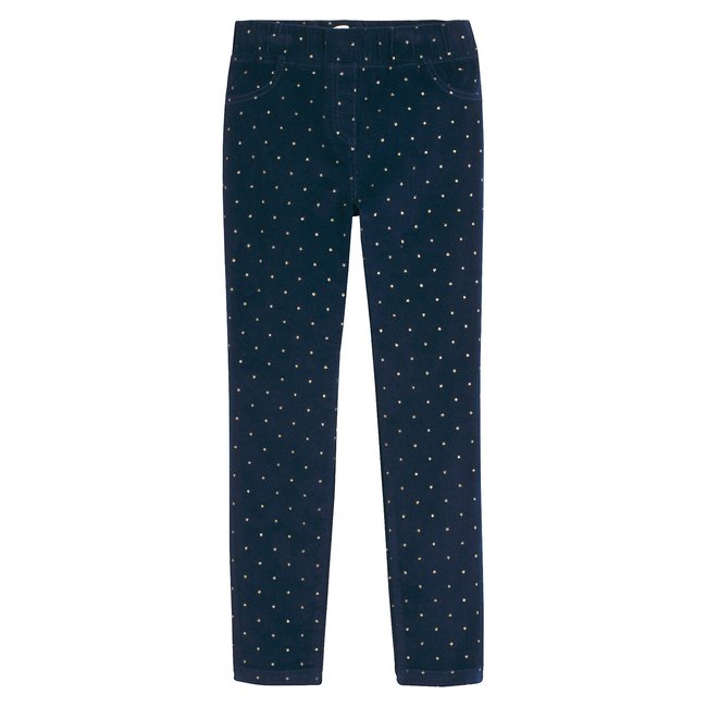Samtleggings mit Sternenprint marine bedruckt LA REDOUTE COLLECTIONS