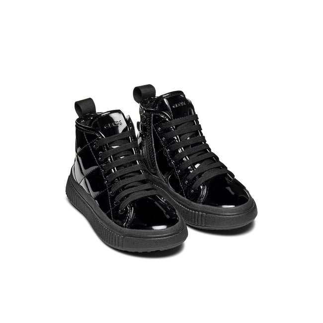 Baskets montantes, LAQUINNY noir <span itemprop=