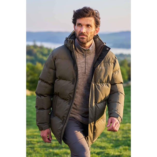 Veste matelassée SNOW kaki <span itemprop=