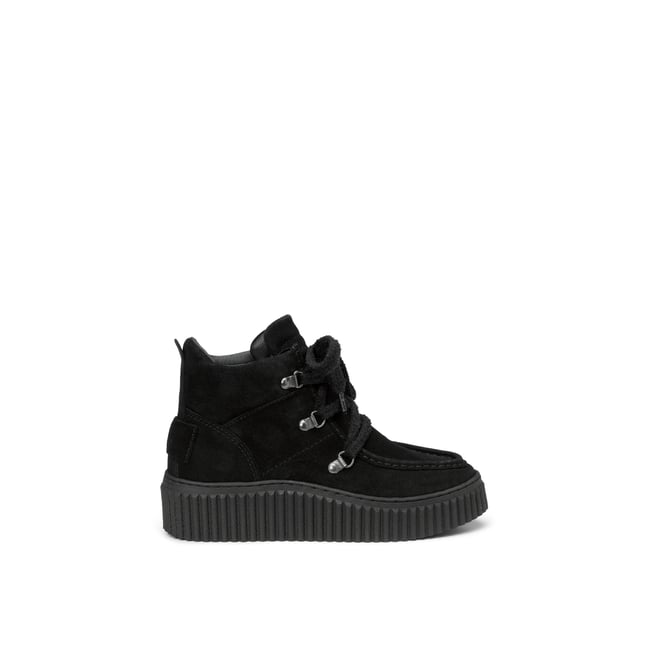 Bottes à lacets modèle Bianca avec semelle compensée rainurée marquante - MARC O'POLO