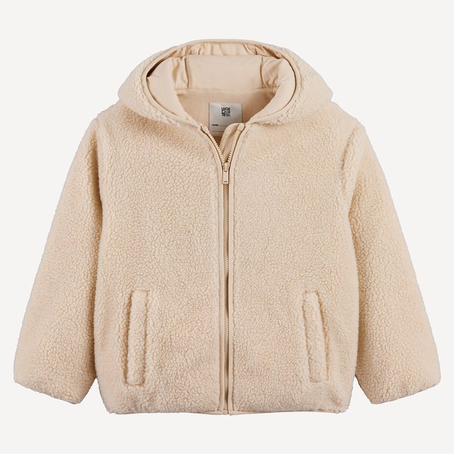 Sherpa hooded cardigan - LA REDOUTE COLLECTIONS