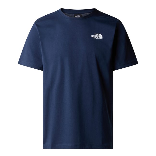Red Box T-Shirt with Short Sleeves, navy blue, THE NORTH FACE