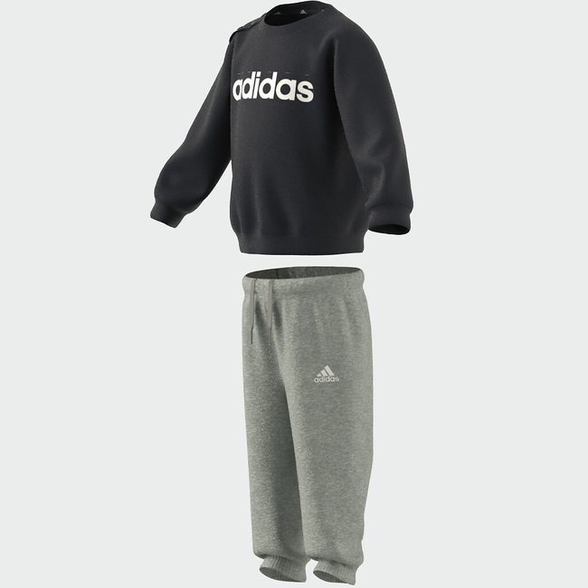 Ensemble 2 pieces sweat jogging noir gris Adidas Sportswear La Redoute