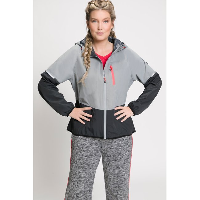 Veste technique HYPAR, imperméable gris asphalte <span itemprop=