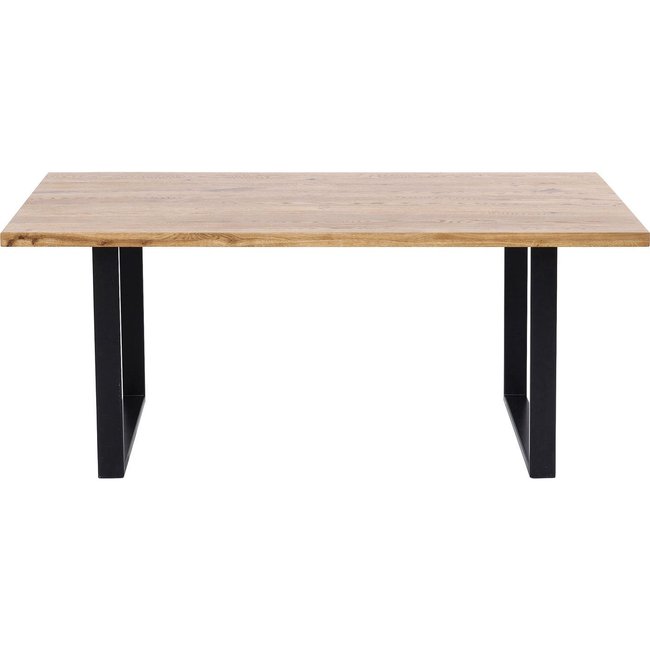 Table en chêne et acier, JACKIE - KARE DESIGN