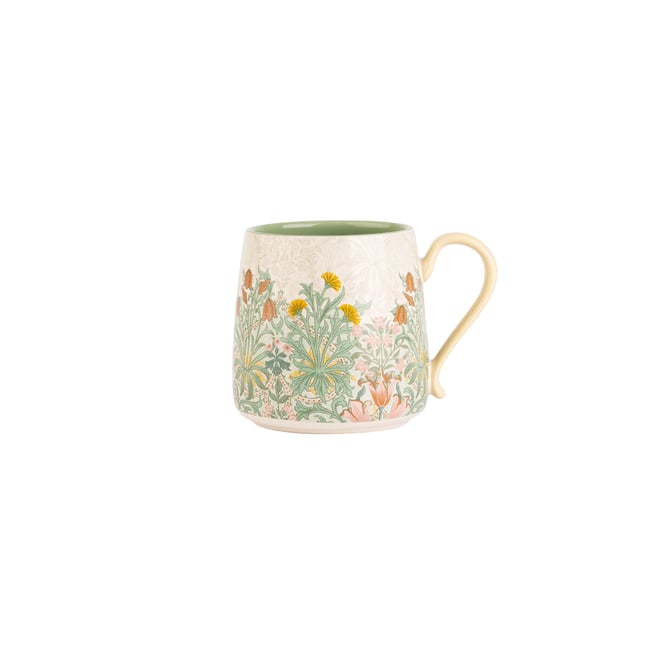 Set of 4 Kitchen Garden Mugs, multi-coloured, WILLIAM MORRIS AT HOME