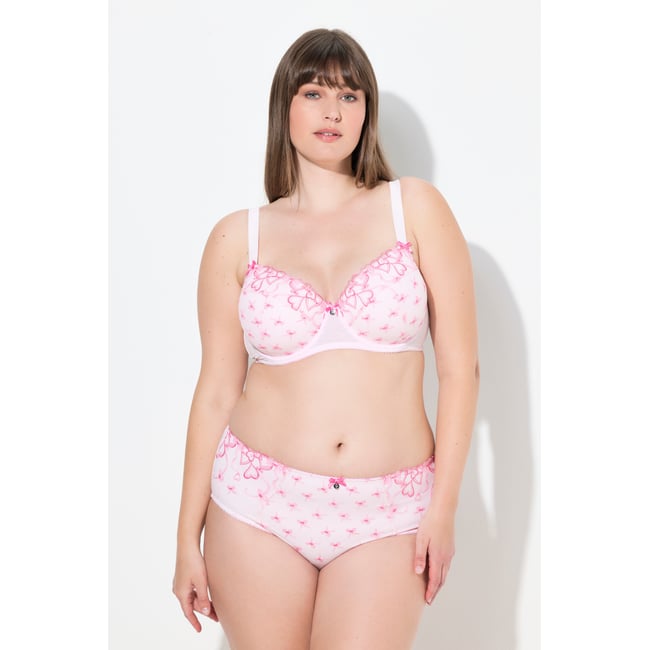 Soutien-gorge à armatures TruYou et bonnets rose bébé <span itemprop=