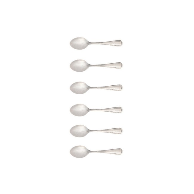 Set cuillères à café 6 pièces ANCESTRAL Couleur inox envelhecido <span itemprop=