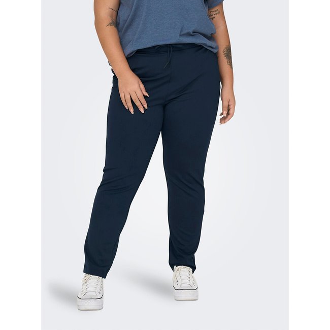 Pantalon jogger marine <span itemprop=