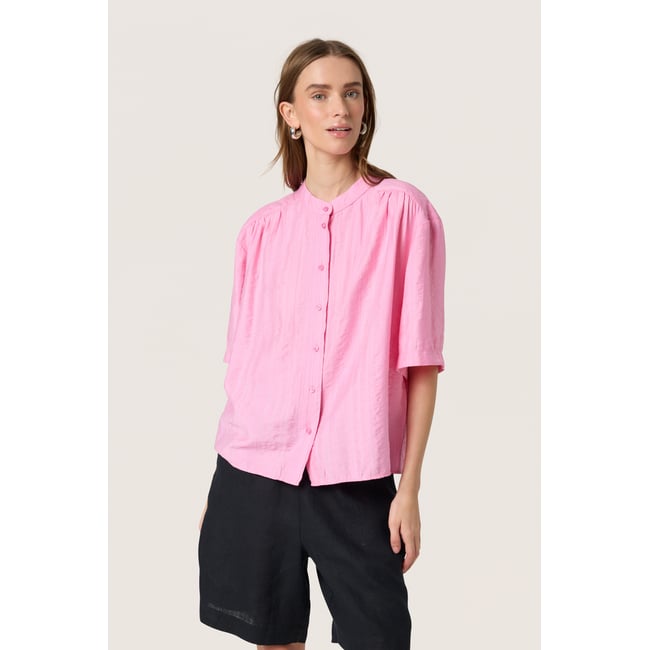 Chemise à manches courtes rose rosebloom <span itemprop=