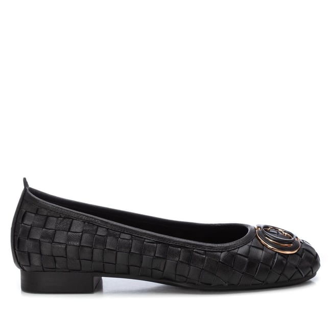 Chaussure Ballerine Plaine Entreprise noir <span itemprop=