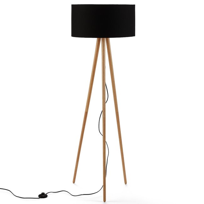 Setto Tripod Floor Lamp, natural, LA REDOUTE INTERIEURS