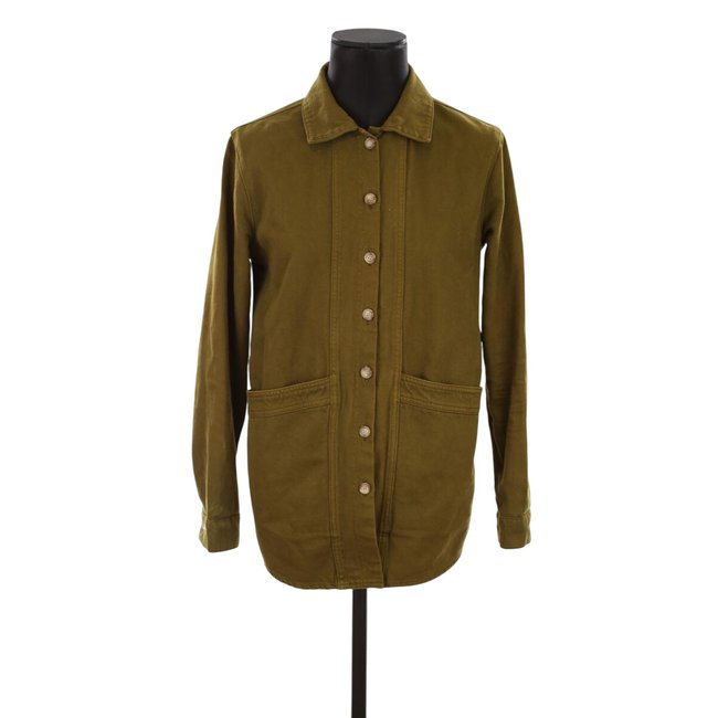 Veste en coton - Très Bon État kaki <span itemprop=