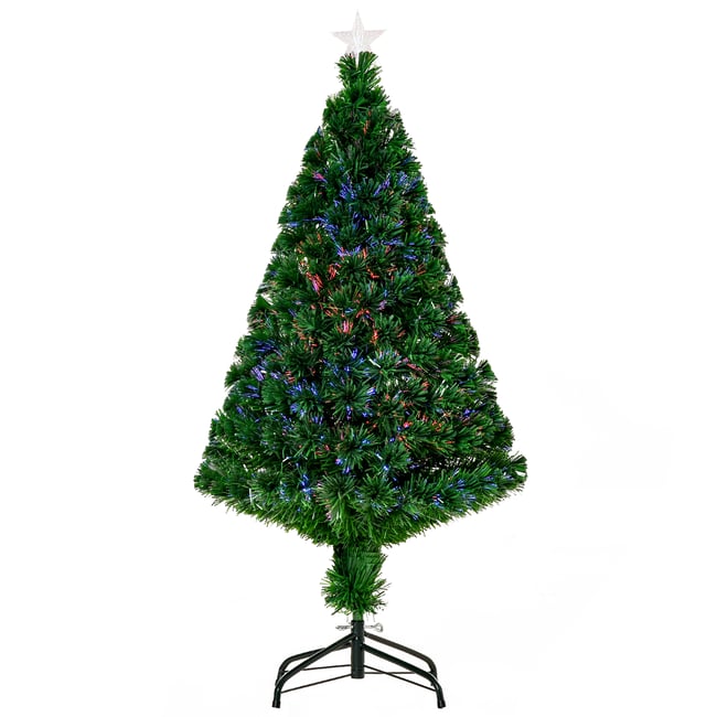 Sapin de Noël Plastique Vert Couleur vert <span itemprop=