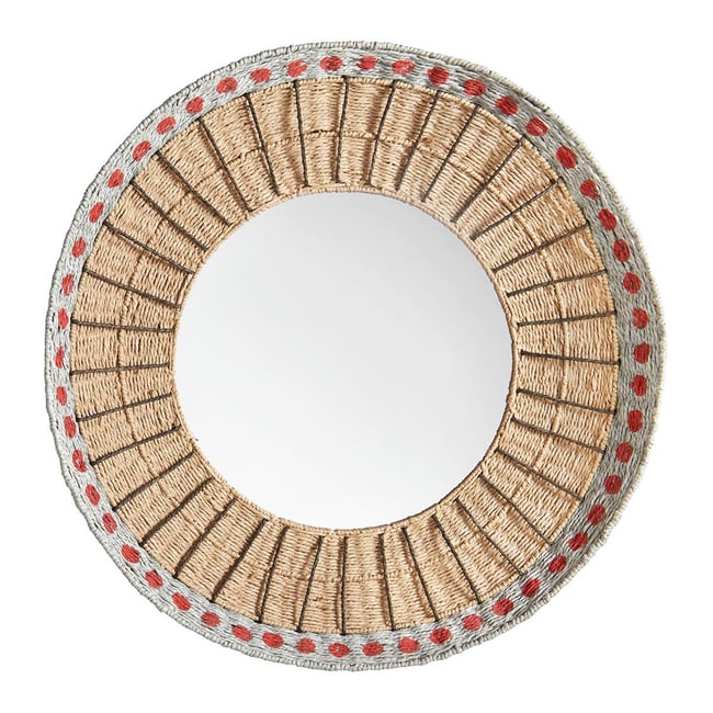 Miroir ORMA corde de papier Couleur v019845 <span itemprop=