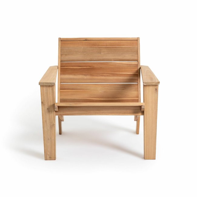 Sillón de jardín de acacia, Réphir natural para pintar <span itemprop=