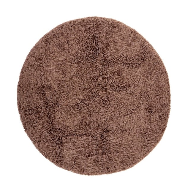 Tapis rond laine coton tufté - MADAM STOLTZ