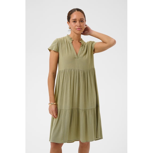 Robe vert aloe <span itemprop=