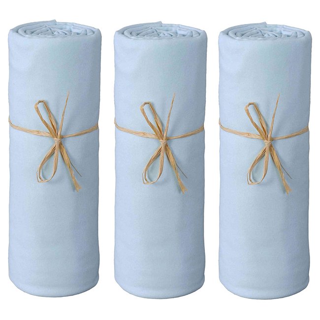 Drap housse jersey bio (lot de 3) - P TIT BASILE