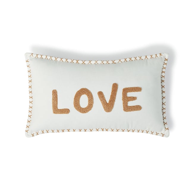 Housse de coussin toile de coton XLOVE - FEBRONIE