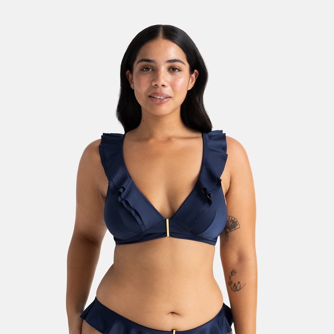 Haut de maillot de bain Punta Carena marine <span itemprop=