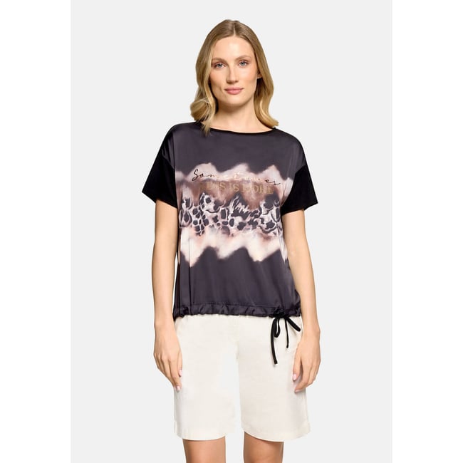 T-shirt façon blouse à impression - BETTY BARCLAY