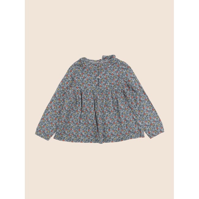 Blouse - Très bon état orange, vert <span itemprop=