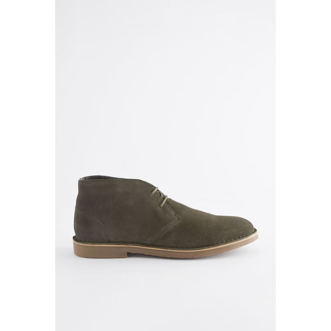 Bottines Chukka Homme En Daim - Semelle Rembourrée, Style Désert, Confortables Et Antidérapantes