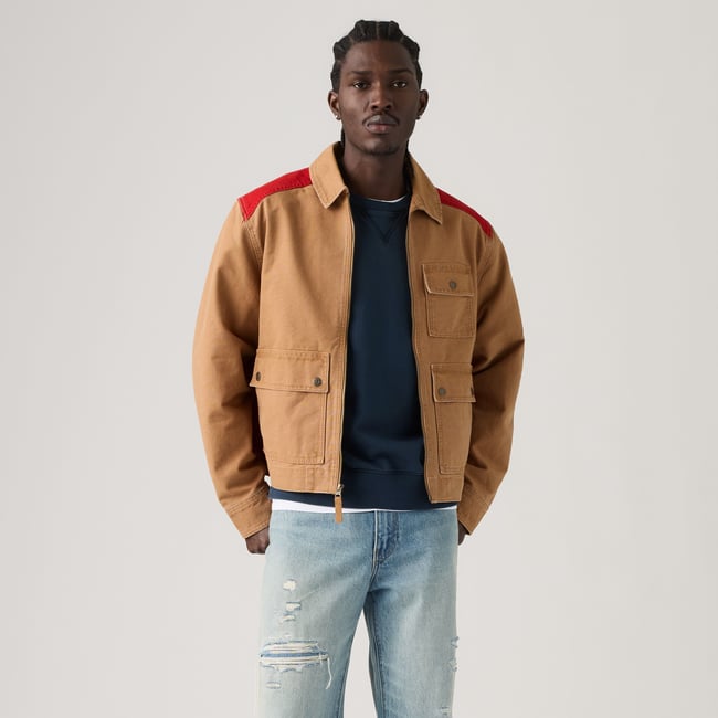 Veste Utility Newell beige - foxtrot brown <span itemprop=