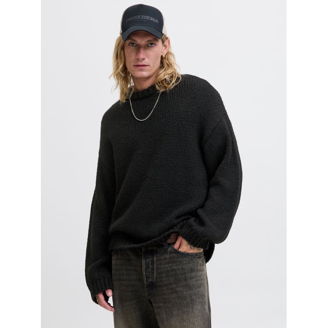 Pull En Maille noire - black <span itemprop=