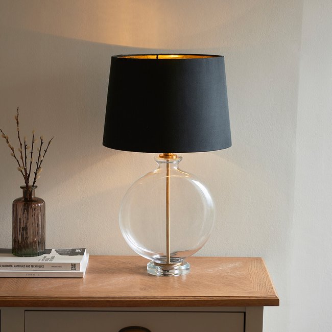 Sydney Brass 1 Bulb Table Lamp, aged brass, SO'HOME