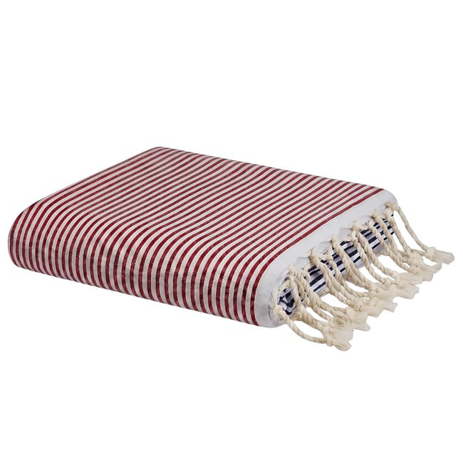 Fouta tunisienne 1x2m coton recyclé Porquerolles REVA COLLECTION - SEVIRA KIDS