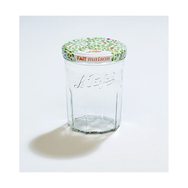Pot de confiture confiture 385ml lot de 6 transparent <span itemprop=