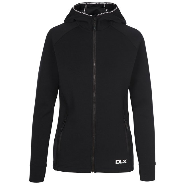 Veste à capuche ANAIS noir <span itemprop=