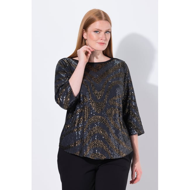 Blouse doublée noir <span itemprop=