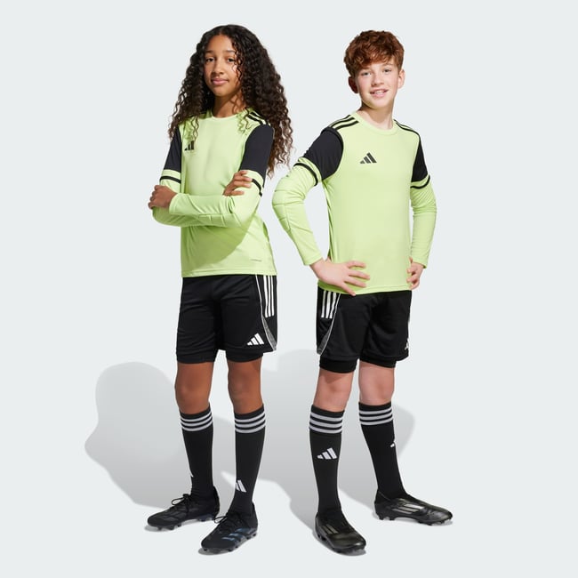 Collant Court De Gardien De But Matelassé Squadra 25 Junior black / white <span itemprop=
