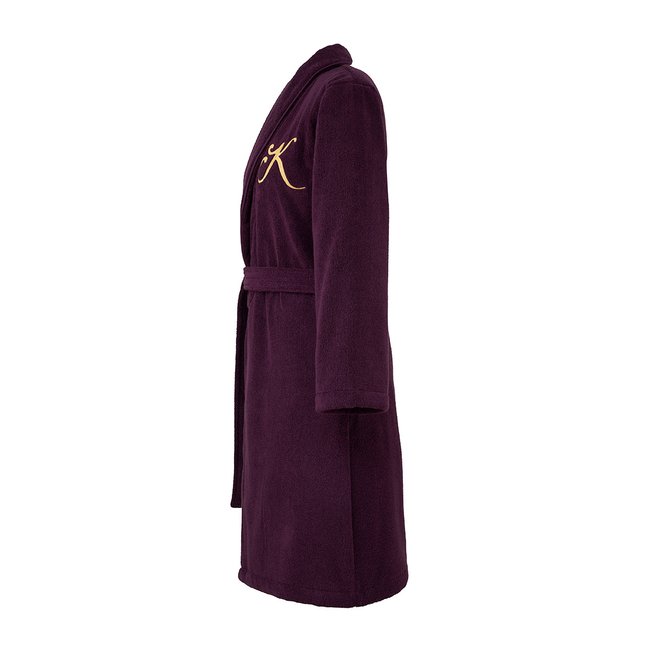 Peignoir de bain en coton 420 g m k varsity violet Kenzo La Redoute