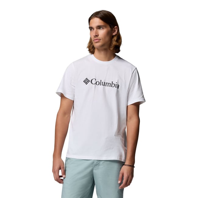 Essentiel Short Sleeve T-Shirt with Chest Logo - COLUMBIA