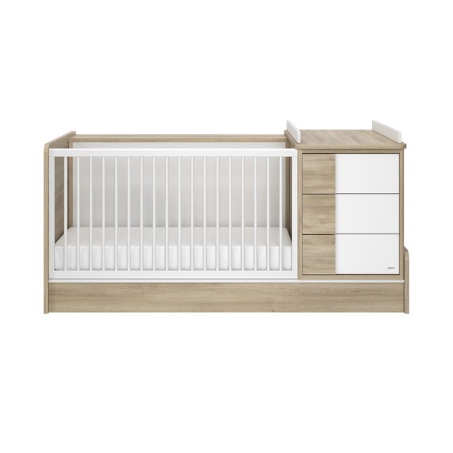 Lit évolutif compact SACHA beige <span itemprop=