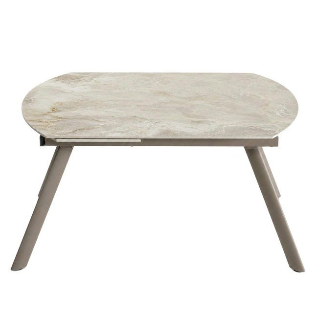 Table en céramique extensible 4 à 6 places LORA - PIER IMPORT