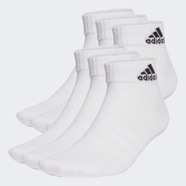 Socquettes fines et légères Sportswear (6 paires) white / black <span itemprop=