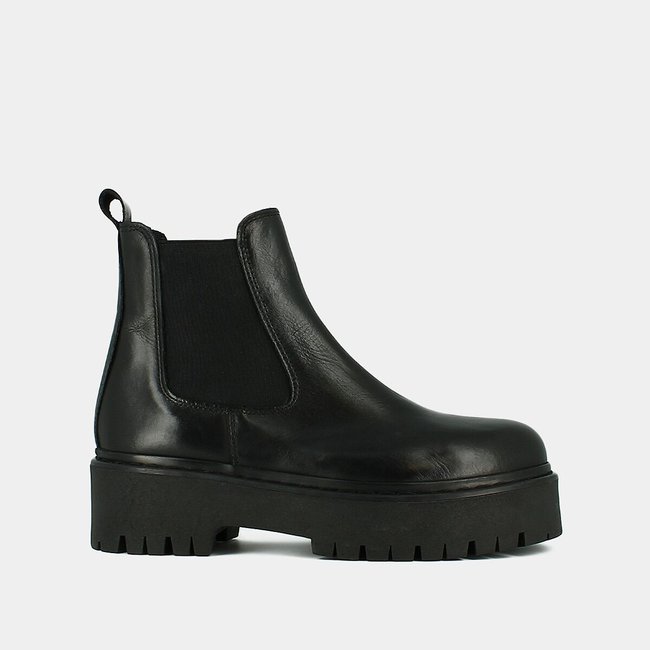 Ravie Leather Chelsea Boots, black, JONAK